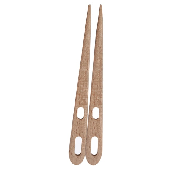 2Pcs Double Hole Crochet Needle for Weaving Tapestry