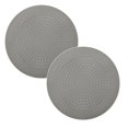 thumbnail image 1 of 2Pcs Drain Hair Catcher Silicone Hair Stopper With Suction Cup Round Shower Drain Cover Easy To Clean And Install Suit For Bathroom Bathtub Kitchen Strainers, 1 of 4