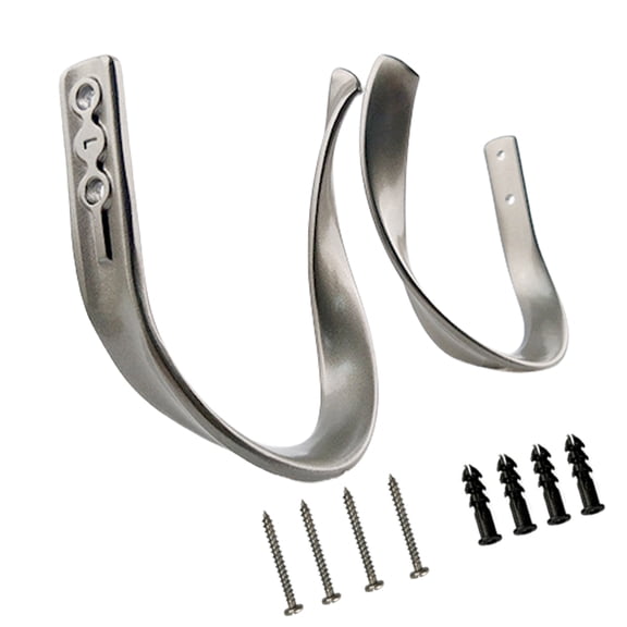 2Pcs Drapery Ties Curtain Holders Wall Mounted Hooks for Various Curtain Types