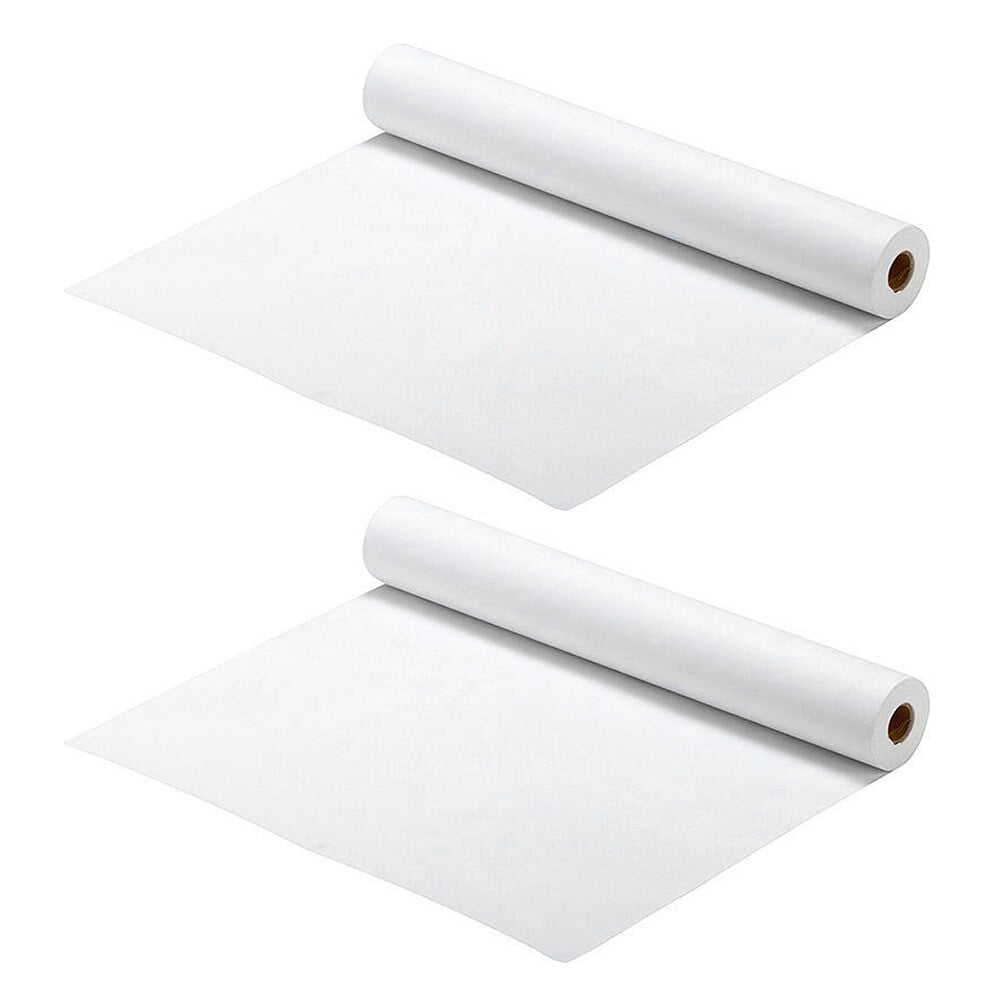 2Pcs Drawing Paper Roll Poster Paper Craft Paper Roll White Wrapping