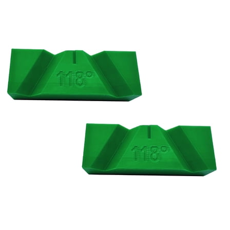 2Pcs Drill Bit Sharpening – Manual Drill Bit Grinder Tool For Grinder – 118° And 135° Angle Drill Bit Sharpener – No Power Required – Regrind Dull Bits At Home Or Measuring Tools