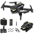 thumbnail image 1 of 2Pcs Drone with 4K Camera Under $5! Yannianjz Foldable Drone with 4K Camera WiFi FPV, RC Quadcopter forkidsAdults Beginners, Altitude Hold Headless Mode Drone with Carrying Case and Remote Control, 1 of 9