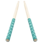 2Pcs Drum Stick Grips Drumsticks Anti-slip Sweat Absorbed Grip for 7A 5A 5B 7B