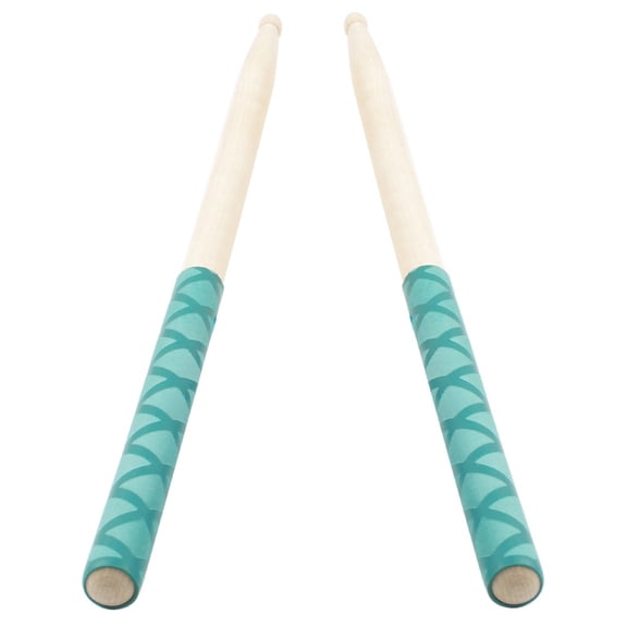 2Pcs Drum Stick Grips Drumsticks Anti-slip Sweat Absorbed Grip for 7A 5A 5B 7B