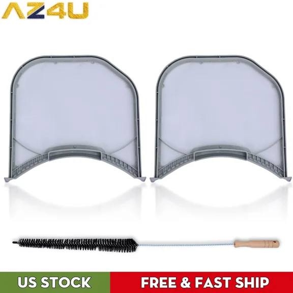 2Pcs Dryer Lint Screen Replaces For LG DLE3400W DLE3500W DLE3170W DLE2701V DLE3050W