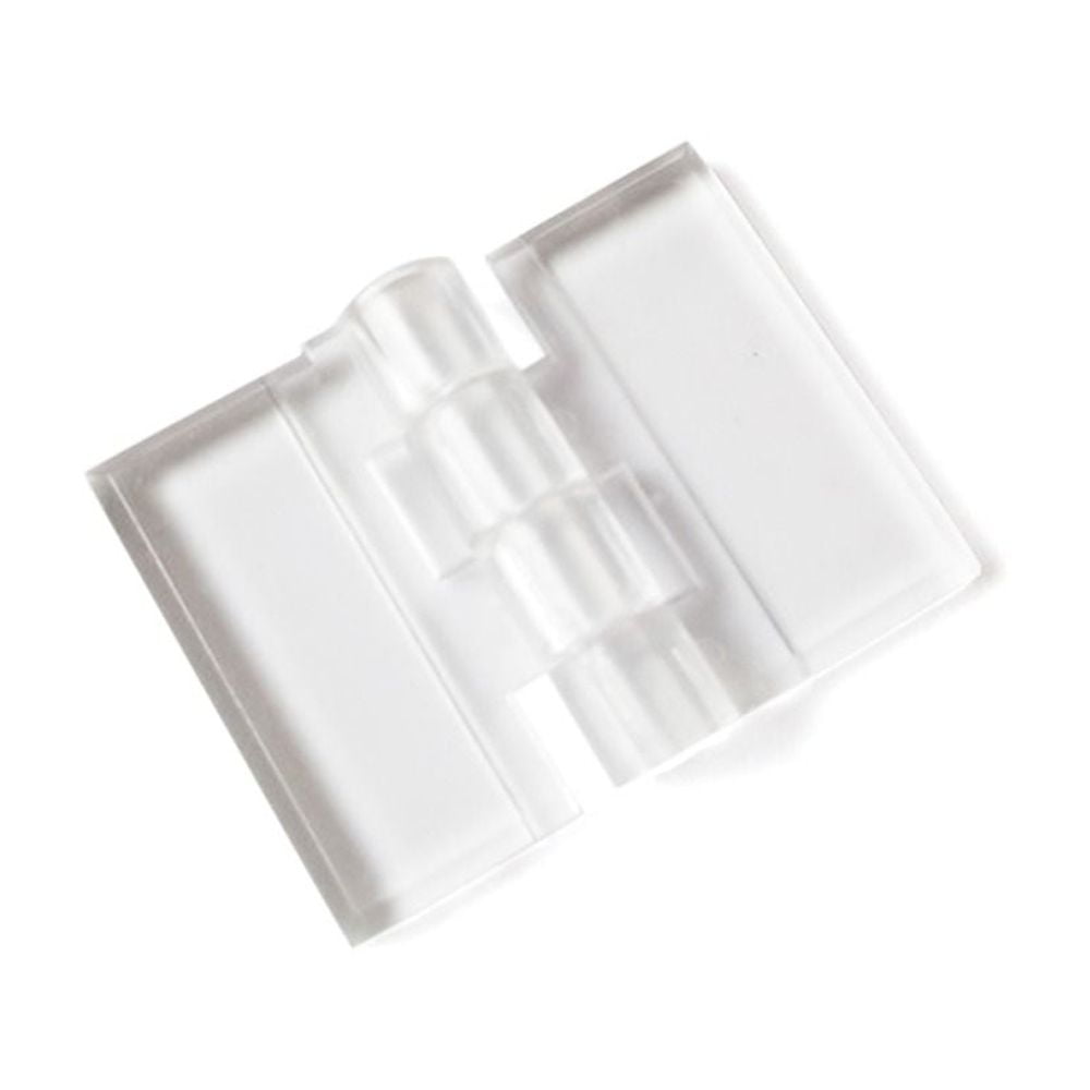 2Pcs Durable Door Acrylic 270 Degree Clear Transparent Plastic