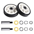 thumbnail image 1 of 2Pcs Durable Dryer Roller Kits for Maytag & Amana for Effortless Dryer Maintenance and Repair, 1 of 2