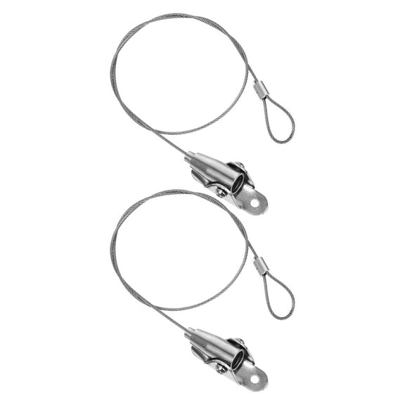 2Pcs Durable Metal Wall Mount Advertising Board Hooks for Picture Hanging
