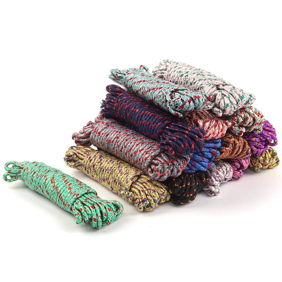 2Pcs Durable Nylon Clothesline - Versatile for Drying, Binding & Dragging Items, Clotheslines, Random Color