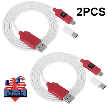 2Pcs EDL 2-in-1 Cable 9008 Mode Deep Flash Mode USB C Micro Unlock Flash BEA New