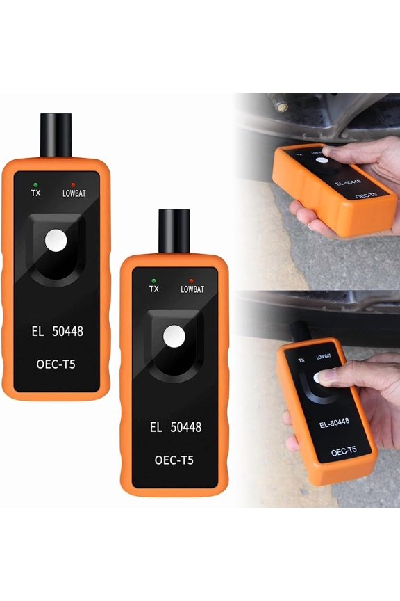 2Pcs EL-50448 GM TPMS Relearn Tool TPMS Reset Tool Tire Pressure Relearn Tool Monitoring System Sensor Reset Programming Tool