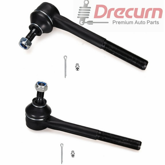 2Pcs ES2836RL Tie Rod End Kit For 1988-2000 Chevy GMC K1500 2500 3500 YUKON