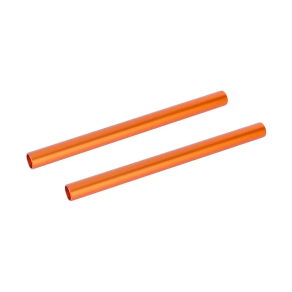 2Pcs Easy to Installs 15MM Aluminum Tube 20CM Length Camera Stabilizers Rods for Professional Studio Use