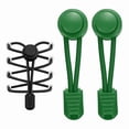 thumbnail image 1 of Uxcell 2 Count Elastic Shoe Laces, No Tie Shoelaces Green, 1 of 6