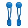 thumbnail image 1 of Uxcell 2 Count Elastic Shoe Laces, No Tie Shoelaces Reflective Dot Lake Blue, 1 of 6