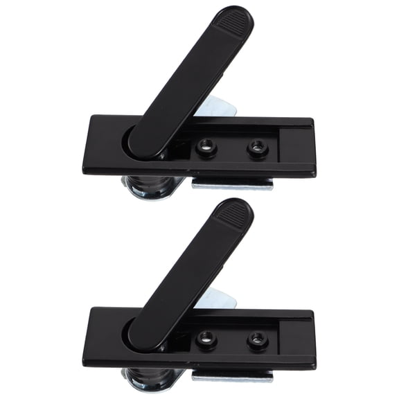 2 Pcs Cabinet Door Lock Sturdy Counter Lock Plane Lock Locker Cabinet Practical Showcase Lock Sturdy Furniture Lock