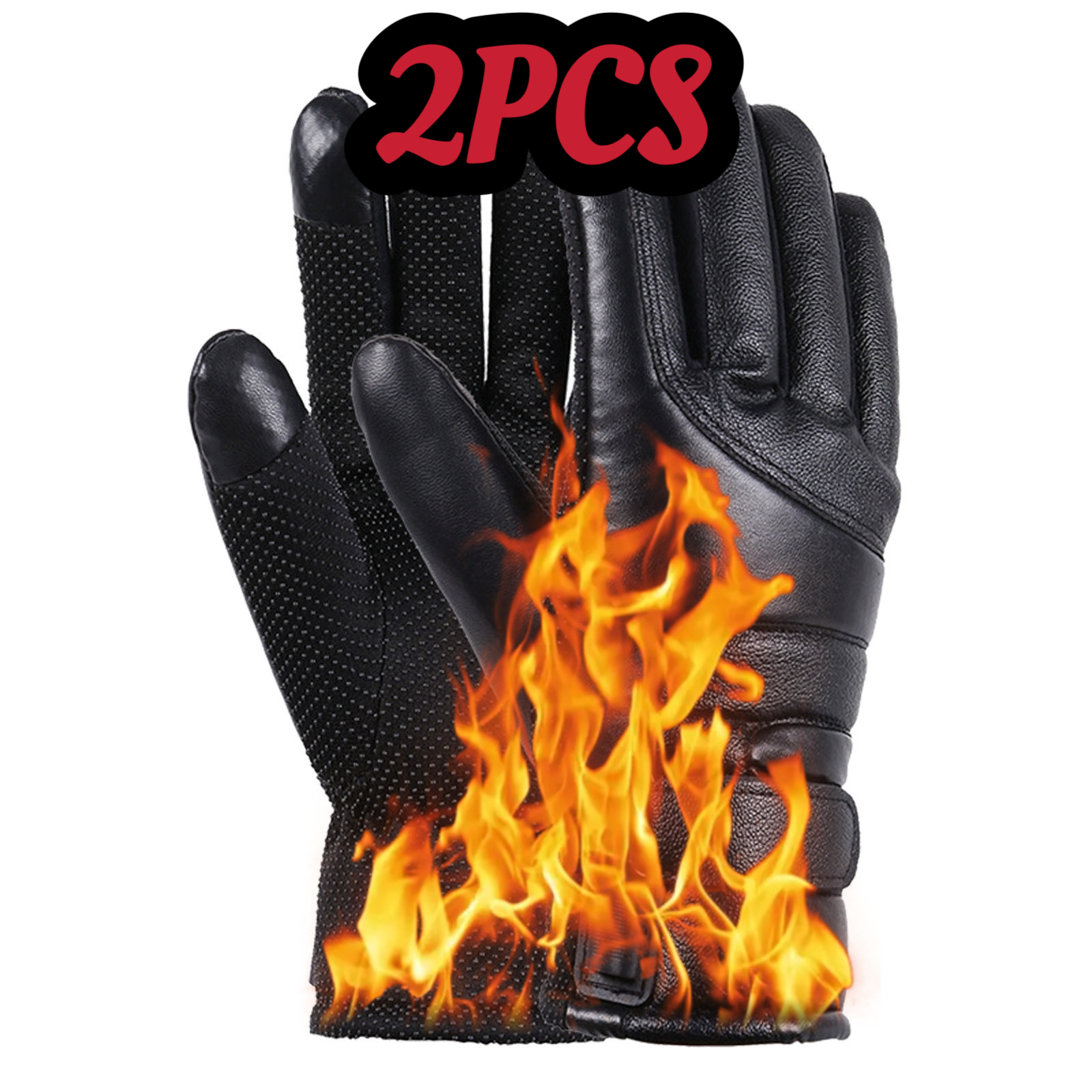 2Pcs Electric Heated Gloves for Women Men,Waterproof Touchscreen Thin Thermal Winter Hand Warmer Heated Gloves,Outdoor Indoor Battery Powered Ski Gloves Lining for Work in Cold Weather