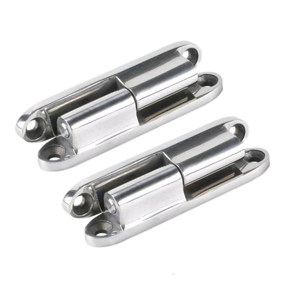 2Pcs Detachable Cabinet Door Hinge Zinc Alloy Industrial Electrical Box Hinge Cupboard 180 Degrees Hinge Easily Install