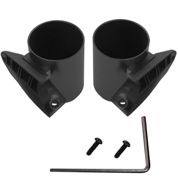 2Pcs Elevated Design Car Door Cup Holder for Tesla Model 3/Model Y 2017-2023 Accommodates Various Cup Sizes