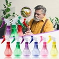 thumbnail image 1 of 2Pcs Empty Plastic Spray Bottles with Adjustable Nozzle, Durable Trigger Sprayer with Mist & Stream Modes, Refillable Sprayer for Hair styling, Watering Plants, Showering Pets, 1 of 5