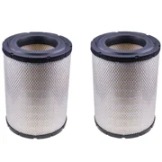 2Pcs Engine Air Filter RS2863 AF4878 P527484 LAF1878 Replacement for Baldwin Wix Luber-Finer Filters, Fits Massey Ferguson Harvesters Bobcat Skid Steer Loaders A770 S450 S510