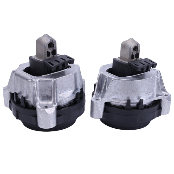 2Pcs Engine Motor Mount Compatible for BMW 530i 2.0L 2017-2019 Replace 22116860487 22116860488