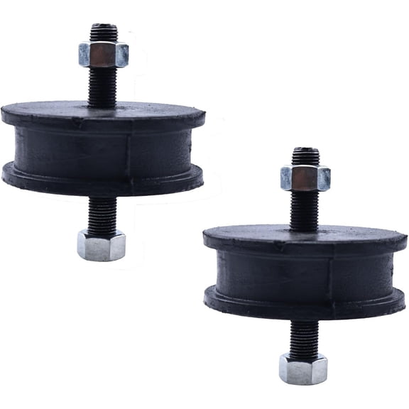 2Pcs Engine Mounting Insulator 12371-40101-71 123714010171 Compatible with Toyota Engine 13Z 4Y Forklift 5-6FD/G33-A50 5FG33-45 6FG33-45