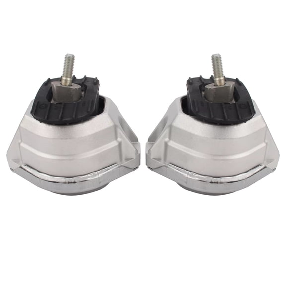 2Pcs Engine Mounts Set for BMW E60 525i 528i 530i 535i 2004-2010 Models