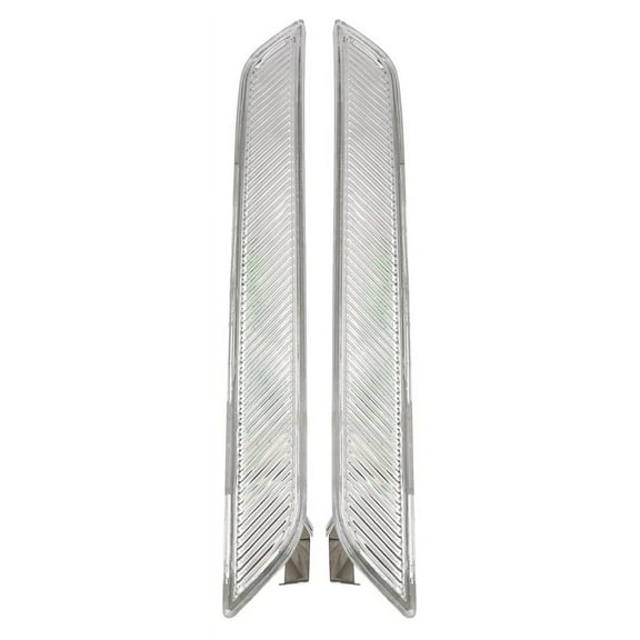 2Pcs Euro Clear Lens Front Bumper Side Marker Reflector Lamps for E71 X6 E70 X5M 2008-2014 Replace Sidemarker