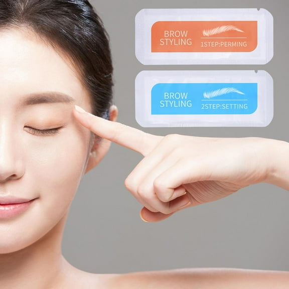 2Pcs Eyebrow Ironing Eyebrow Fixative, Lightweight ,Disposable ,Fashion Eyebrow Color  Beauty Personal Care for Salon Beginners