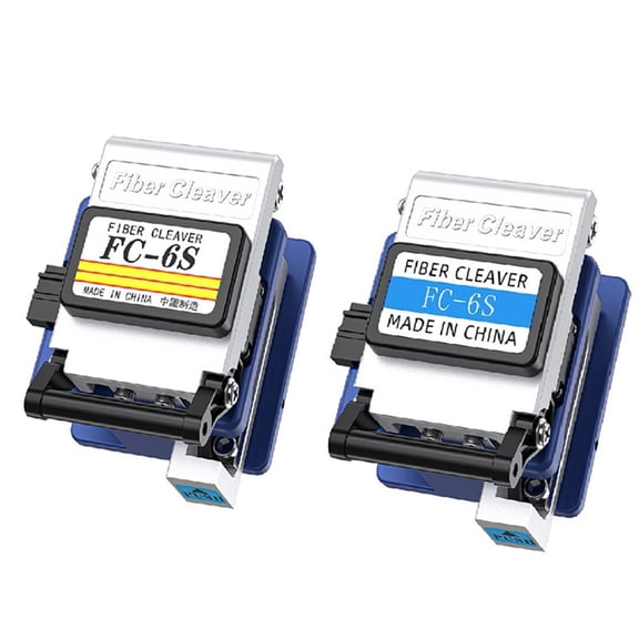 2Pcs FC-6S FTTH Optical Fiber Cleaver High Metal Cable Cutting Knife for Cold Connection Fiber Optic Cutter,2 x FC-6S FTTH Optical Fiber Cleaver