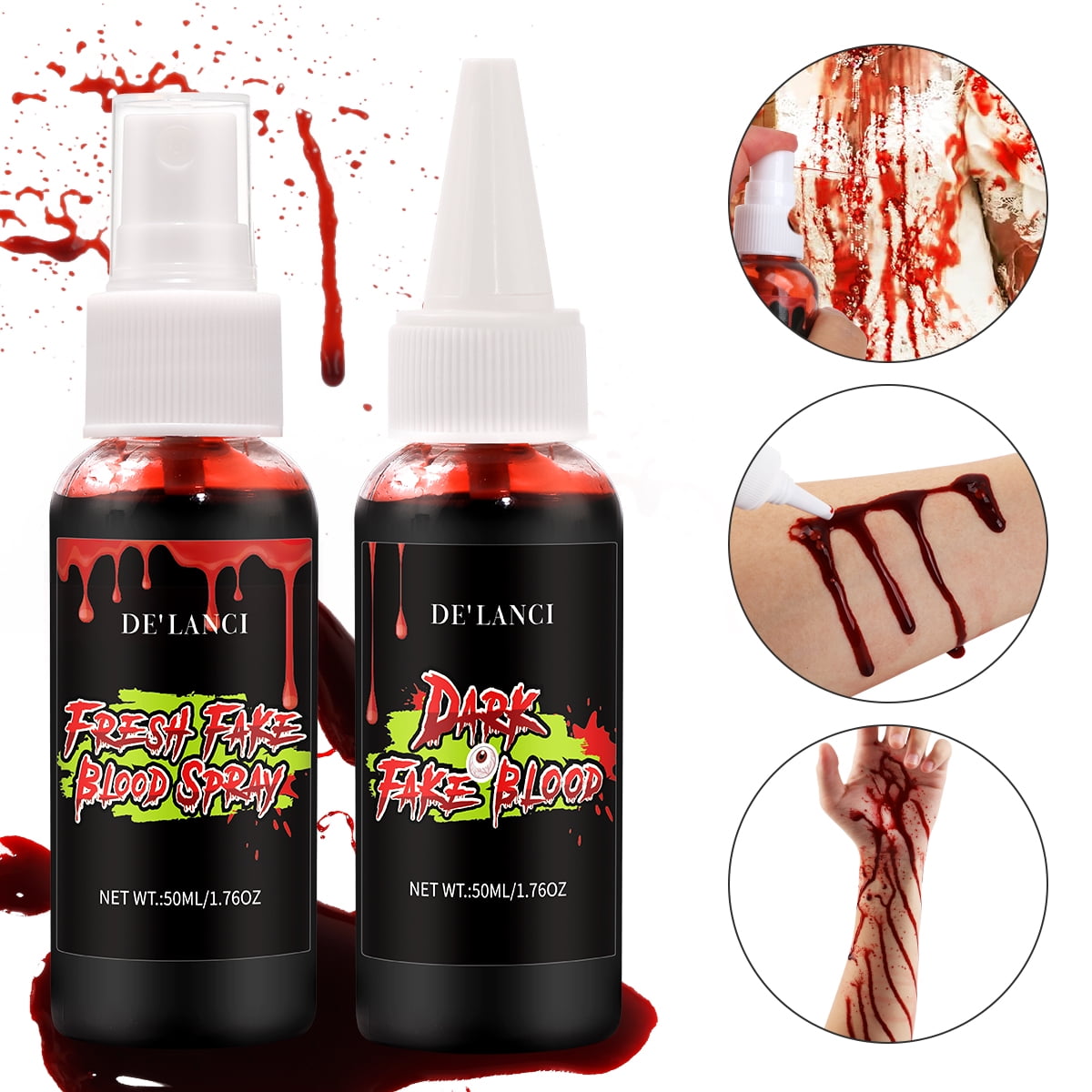 Spray faux sang - Spécial Halloween - SAGA Cosmetics