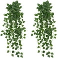 thumbnail image 1 of 2Pcs Fake Plants for Outside Fake Plant Decor 3.1ft Artificial Hanging Plants Fake Ivy Vine Faux Greenery Vine Plant for Home Room Wall Pot Hanging Planter Indoor Outdoor Décor, 1 of 5