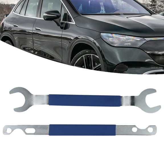 2Pcs Fan Clutch Wrench Set 32mm 36mm Fan Coupling Removal Tools for German Engines Including M30 M50 Series