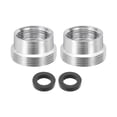 thumbnail image 1 of 2Pcs Faucet Aerator Adapter, M16 Female to M22 Male with Washer, 12mm Length, 1 of 6