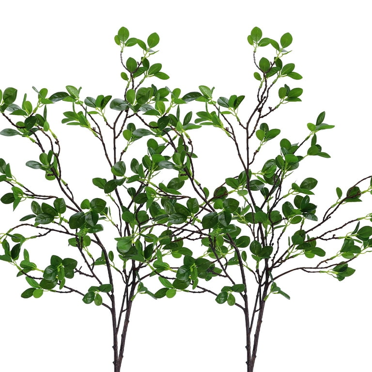 Green Eucalyptus Branch  Artificial Greenery Stems at