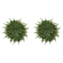 2Pcs Faux Cedar Placemats Faux Cedar Greenery Placemats Round Cedar Christmas Placemats Cedar Mat Green Winter Greenery Round Faux Cedar Placemat Tabletop Decor,2 Placemats Clearance