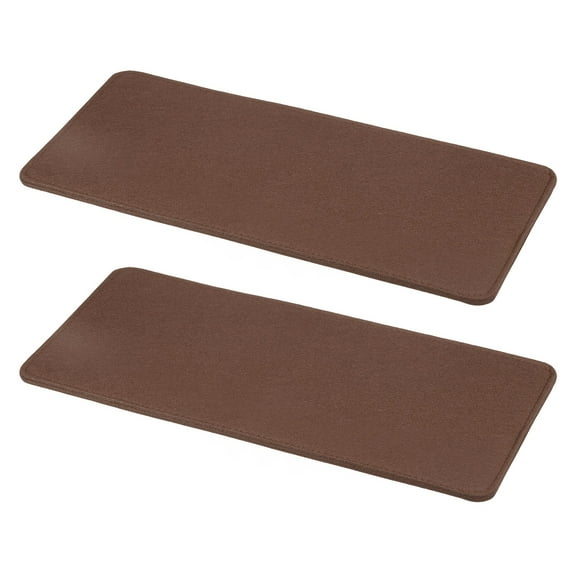 2Pcs Felt Base Shaper, 13 x 6 Inch Rectangle Bag Bottom Shaper, Coffee