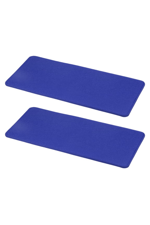 2Pcs Felt Base Shaper, 13 x 6 Inch Rectangle Bag Bottom Shaper, Dark Blue