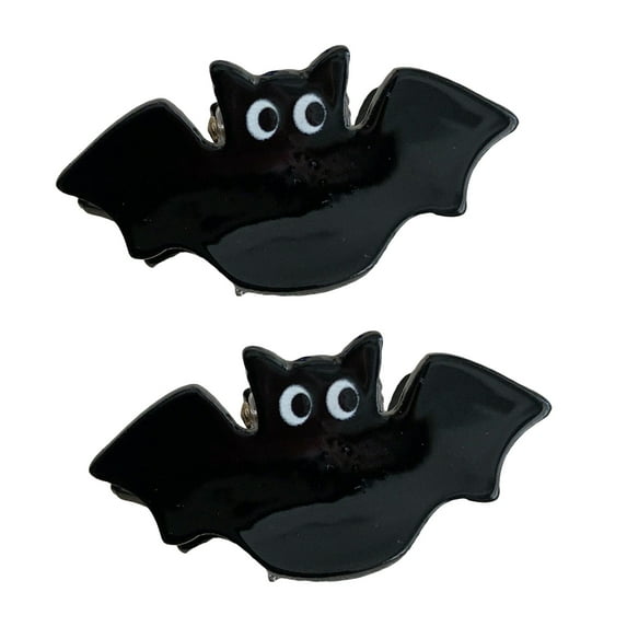 2Pcs Festival Halloween Hair Clip Acrylic Nonslip Hairpins Funny Barrettes For Kids Adults Party Costume Accessories
