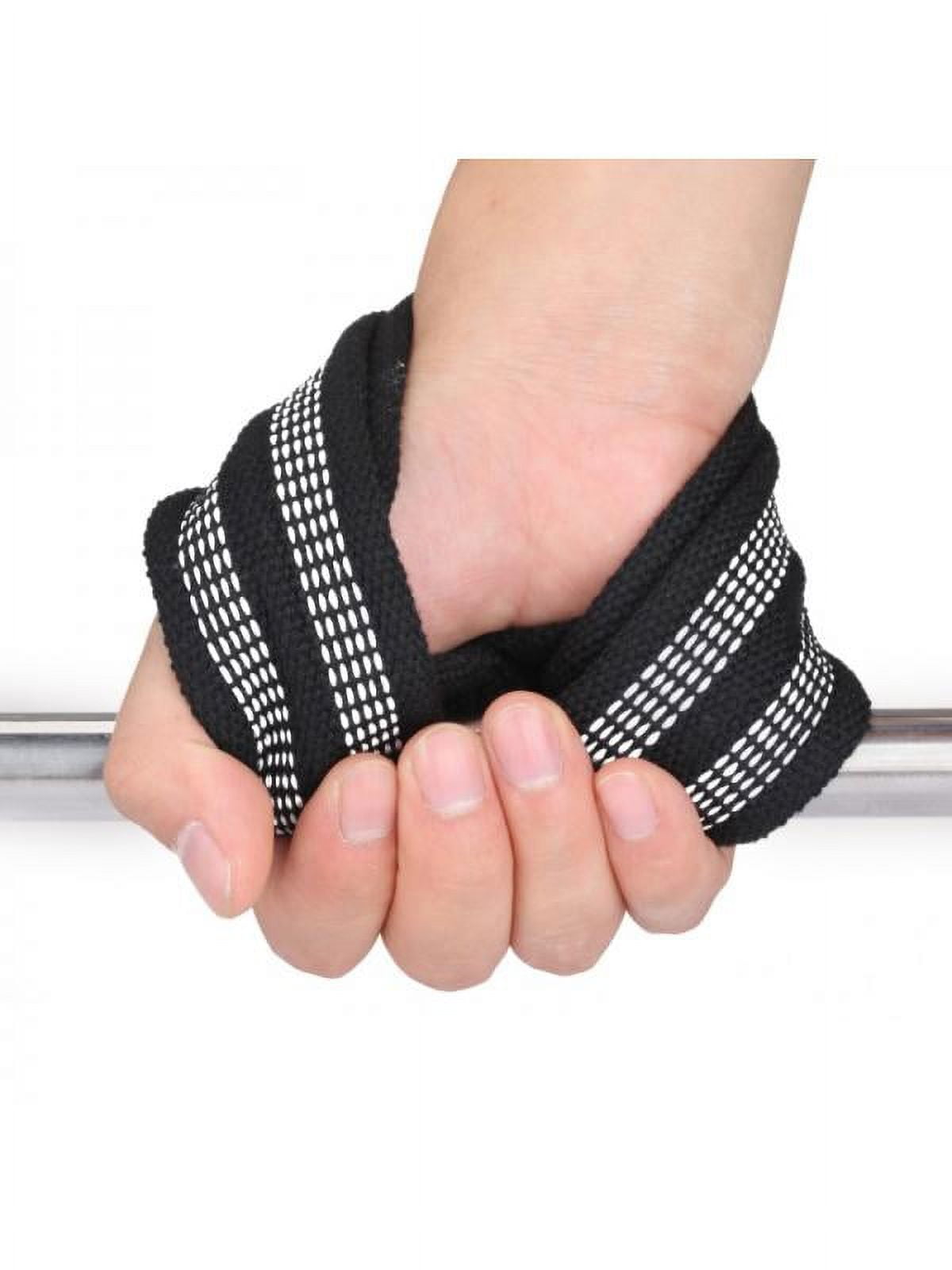 2Pcs Figure 8 Weight Lifting Straps For Pullups Horizontal Bar