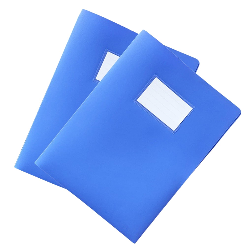 Window Folder Labels 2Pcs File Folder Two Pocket Folder with Clear Label Window, Letter Size ...
