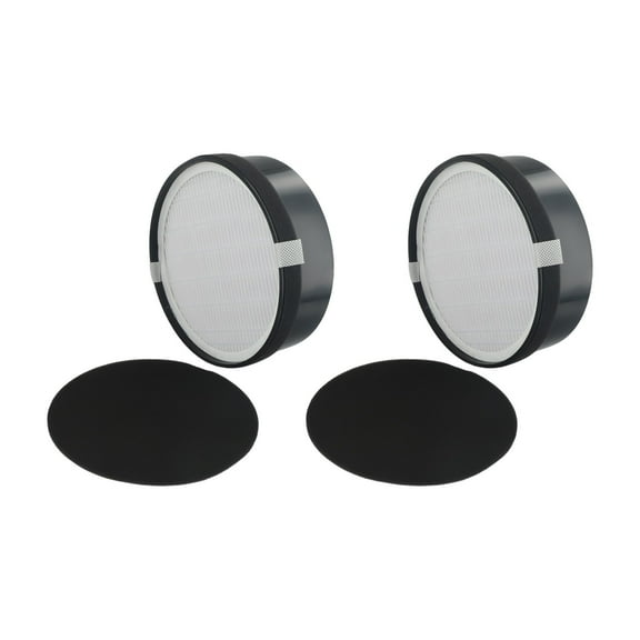2Pcs Filter+2Pcs Activated Carbon Filter For Levoit Lv-H132 And Lv-H132-Rf Vacuum Cleaner Spare Parts Replacement Accessories