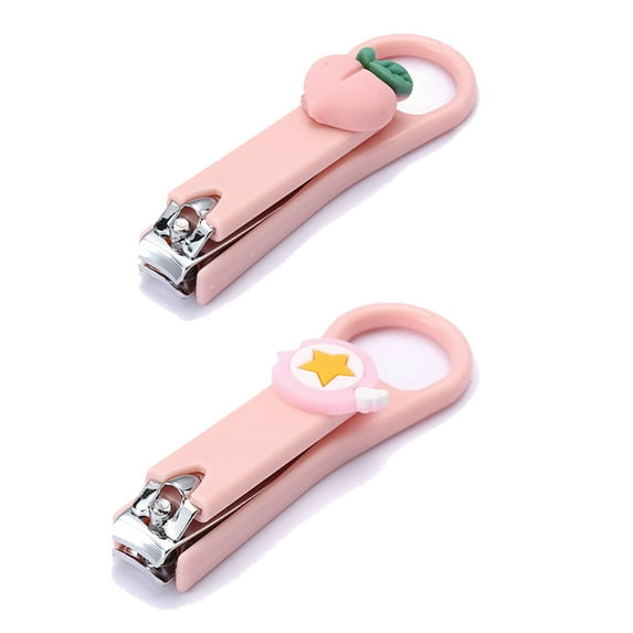 2Pcs Fingernail Clipper,Very Sharp and Cute Nail Clippers,Suitable for Adults and Children
