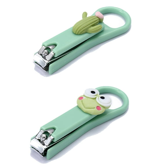 2Pcs Fingernail Clipper,Very Sharp and Cute Nail Clippers,Suitable for Adults and Children
