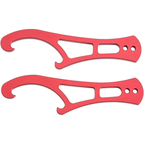 2Pcs Firefighting Mini Spanners, Compact Aluminum Firefighting Spanner Wrench,Lightweight & Portable Essential Tool for Firefighters