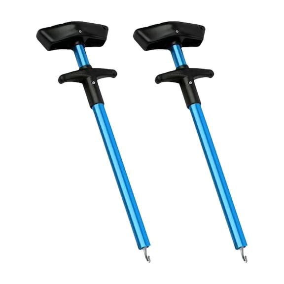 2Pcs Fish Dehooker Fishing Hook Separator Aluminum Extractor Fishing Gears Squeeze Out Fish Hook Remover Tool