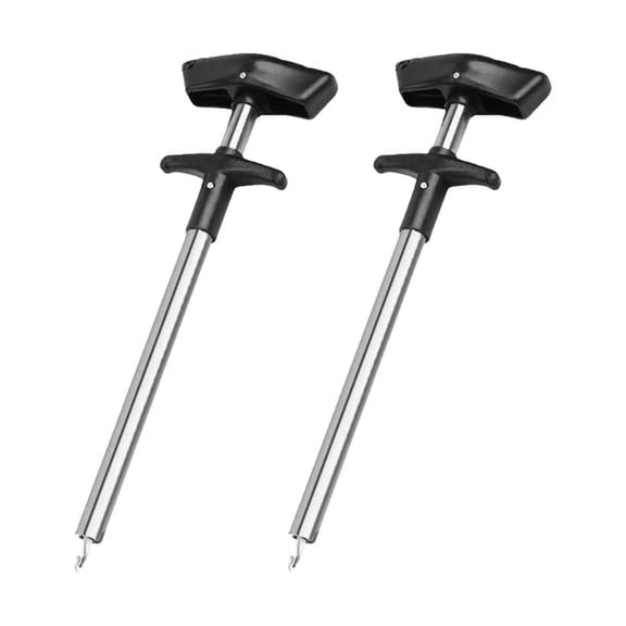 2Pcs Fish Dehooker Fishing Hook Separator Aluminum Extractor Fishing Gears Squeeze Out Fish Hook Remover Tool