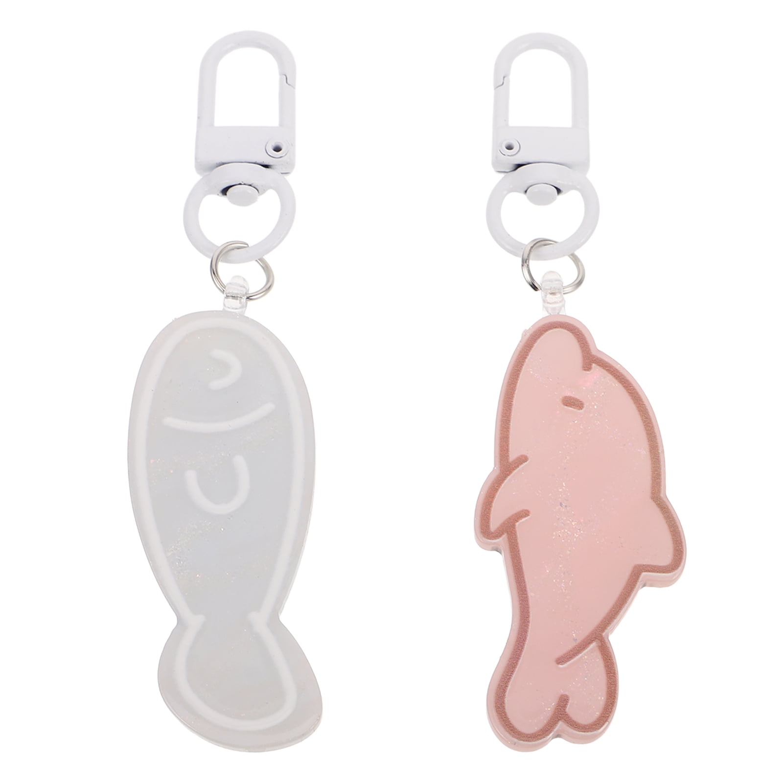 YEAHIBABY Ocean Keychain Cute Alloy 2Pcs Key Decoration For Women ...