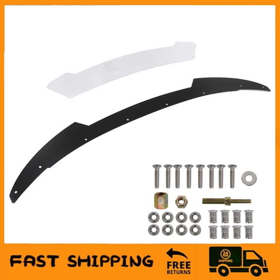 2Pcs Fit 2015-2023 Dodge Charger SRTSXT Hellcat V3 Style Spoiler Wing Black